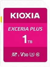 KIOXIA EXCERIA PLUS R100/W85 SDXC 1TB, UHS-I U3, Class 10