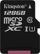 Kingston Canvas Select R80 microSDXC 128GB, UHS-I U1, Class 10
