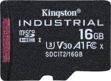 Kingston Industrial Temperature Gen2 R100 microSDHC 16GB, UHS-I U3, A1, Class 10