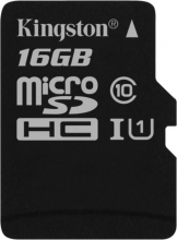 Kingston R45 microSDHC 16GB, UHS-I, Class 10