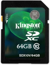 Kingston SDXC 64GB, Class 10
