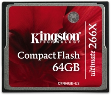 Kingston Ultimate 266x R40 CompactFlash Card 64GB