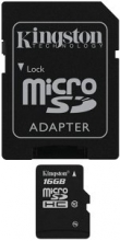 Kingston microSDHC 32GB Kit, Class 10