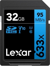 Lexar Professional 633x R95 SDHC 32GB, UHS-I U1, Class 10