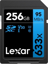 Lexar Professional 633x R95/W45 SDXC 256GB, UHS-I U1, Class 10