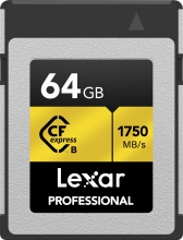 Lexar Professional GOLD R1750/W1000 CFexpress Type B 64GB