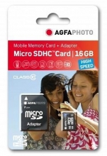 Lupus Imaging AgfaPhoto High Speed R45/W15 microSDHC 16GB Kit, UHS-I U1, Class 10