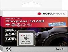 Lupus Imaging AgfaPhoto Prof. High Speed R1700/W1400 CFexpress Type B 512GB