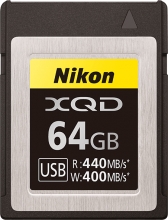 Nikon MC-XQ64G R440/W400 XQD Card 64GB