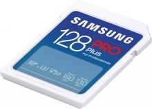 Samsung PRO Plus for Professionals R180/W130 SDXC 128GB, UHS-I U3, Class 10