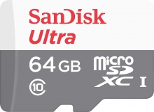 SanDisk Ultra R100 microSDXC 64GB, UHS-I, Class 10
