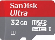 SanDisk Ultra R30 microSDHC 32GB Kit, UHS-I, Class 10
