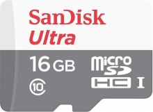 SanDisk Ultra R80 microSDHC 16GB, UHS-I, Class 10