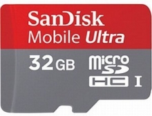 SanDisk Ultra microSDHC 32GB, Class 6