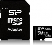 Silicon Power Elite R85 microSDXC 128GB Kit, UHS-I U1, Class 10