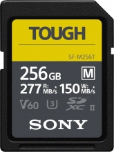 Sony SF-M Tough Series R277/W150 SDXC 256GB, UHS-II U3, Class 10