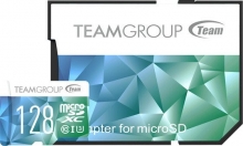 TeamGroup Color Card II blue/green R90/W45 microSDXC 128GB Kit, UHS-I U3, Class 10
