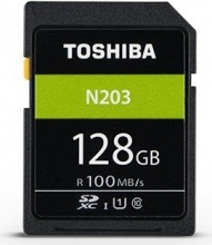Toshiba High Speed N203 R100 SDXC 128GB, UHS-I U1, Class 10