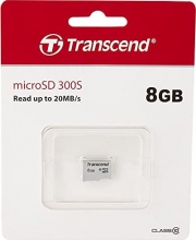 Transcend 300S R20 microSDHC 8GB, Class 10