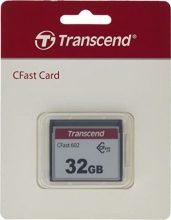 Transcend CFX602 R500/W350 CFast 2.0 CompactFlash Card 32GB