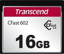 Transcend CFX602 R500/W350 CFast 2.0 CompactFlash Card 16GB