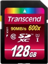 Transcend Ultimate R90/W40 SDXC 128GB, UHS-I, Class 10