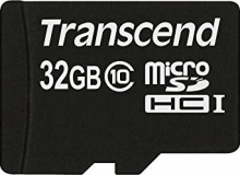 Transcend microSDHC 32GB, Class 10