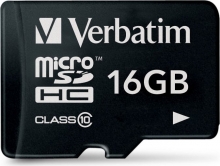Verbatim Premium 533x R80 microSDHC 16GB, UHS-I U1, Class 10