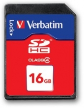 Verbatim SDHC 16GB, Class 4
