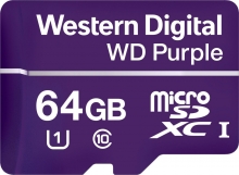 Western Digital WD Purple R80/W50 microSDXC 64GB, UHS-I U1, Class 10