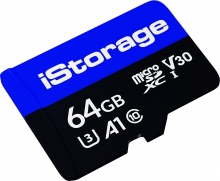 iStorage microSDXC 64GB, UHS-I U3, A1, Class 10, 3er-Pack
