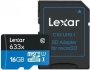 Lexar High-Performance 633x R95 microSDHC 16GB Kit, UHS-I, Class 10