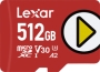 Lexar PLAY R150 microSDXC 512GB, UHS-I U3, A2, Class 10