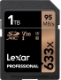 Lexar Professional 633x R95/W70 SDXC 1TB, UHS-I U3, Class 10