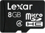 Lexar microSDHC 8GB, Class 2