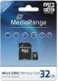 MediaRange microSDHC 32GB Kit, Class 10