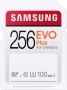 Samsung EVO Plus for Creators R100 SDXC 256GB, UHS-I U3, Class 10