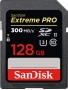 SanDisk Extreme PRO R300/W260 SDXC 128GB, UHS-II U3, Class 10
