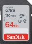 SanDisk Ultra R120 SDXC 64GB, UHS-I U1, Class 10