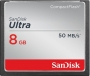 SanDisk Ultra R50 CompactFlash Card 8GB
