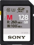 Sony SF-M Series R260/W100 SDXC 128GB, UHS-II U3, Class 10