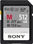 Sony SF-M Series R277/W150 SDXC 512GB, UHS-II U3, Class 10