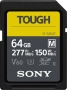 Sony SF-M Tough Series R277/W150 SDXC 64GB, UHS-II U3, Class 10