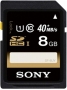 Sony SF-U Series R40 SDHC 8GB, UHS-I, Class 10