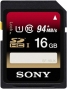 Sony SF-UX Series SDHC 16GB, UHS-I, Class 10