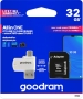 goodram M1A4 ALL in ONE R60 microSDHC 32GB Kit, UHS-I, Class 10