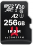 goodram M2AA IRDM MICROCARD R170/W120 microSDXC 256GB Kit, UHS-I U3, A2, Class 10