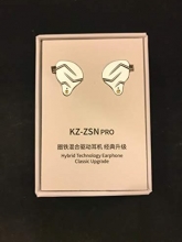 KZ ZSN Pro X with microphone blue