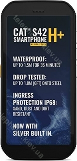 Caterpillar CAT S42 H+ Dual-SIM schwarz