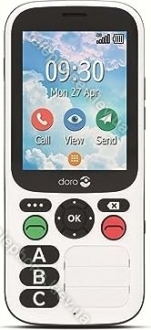 Doro 780X black/white